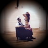 honey giving lap dance