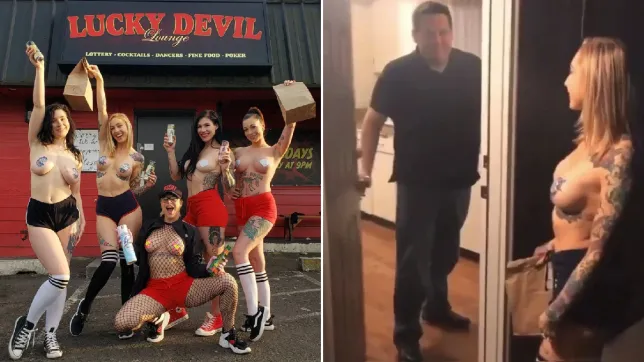 Strip club turns itself into food delivery service called ‘Boober Eats’ amid coronavirus crisis