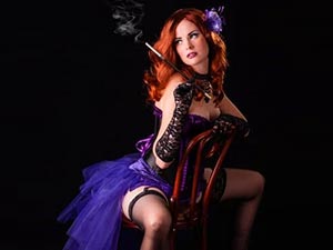 burlesque dancer performer las vegas