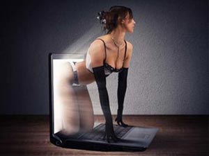Virtual Stripper Does Online Strip Show With Webcam